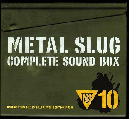 various artists metal slug complete sound box|Metal Slug COMPLETE SOUND BOX — Various Artists .